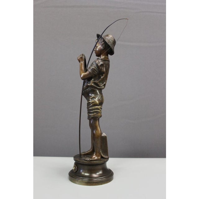 Adolphe Lavergne, Fisherman, 1900, Bronze For Sale - Image 9 of 14