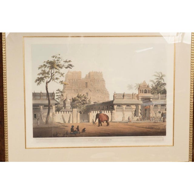Henry Salt, Engravings of Pagoda at Ramisseran, Ruins of the Port - Set of 2 For Sale - Image 4 of 12