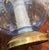 1950s Pair of Mid-Century Modern Murano Style Blue Bullicante Glass Lamps For Sale In Dallas - Image 6 of 12