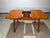 1950s Vintage Brutalist Colonial Maple Dining Set, Table and 6 Chairs For Sale - Image 5 of 12
