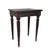 Gustavian (Swedish) Vintage Hand-Carved Black Gustavian Side Table. For Sale - Image 3 of 9