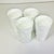 Glass 1970s Vintage Americana Arts & Crafts Indiana Glass Grape Milk Glass Tumblers - Set of 4. For Sale - Image 7 of 8
