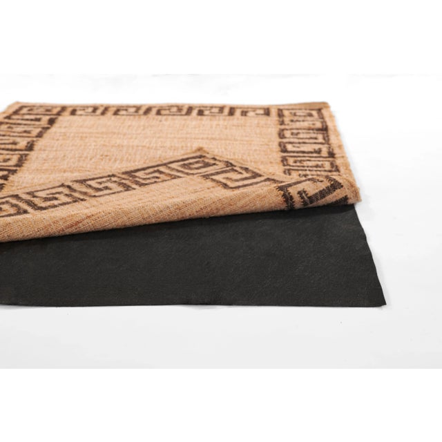 Textured rubber backing for improved gripping power on hard surface or carpeted floors Easily trimmed to fit custom area...