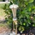 Hollywood Regency Palm Tree Table Lamps Silver Gilt Tole, a Pair For Sale - Image 4 of 12