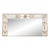 Art Deco Giltwood Wall Mirror With Ornate Eglomise Border & Mythological Motifs For Sale