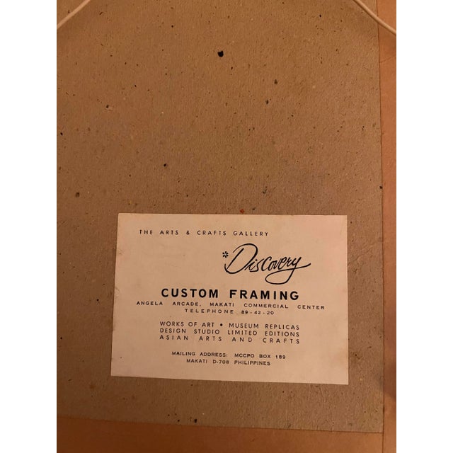 Late 20th Century "Portrait of a Boy" Figurative Drawing, Framed For Sale - Image 4 of 7