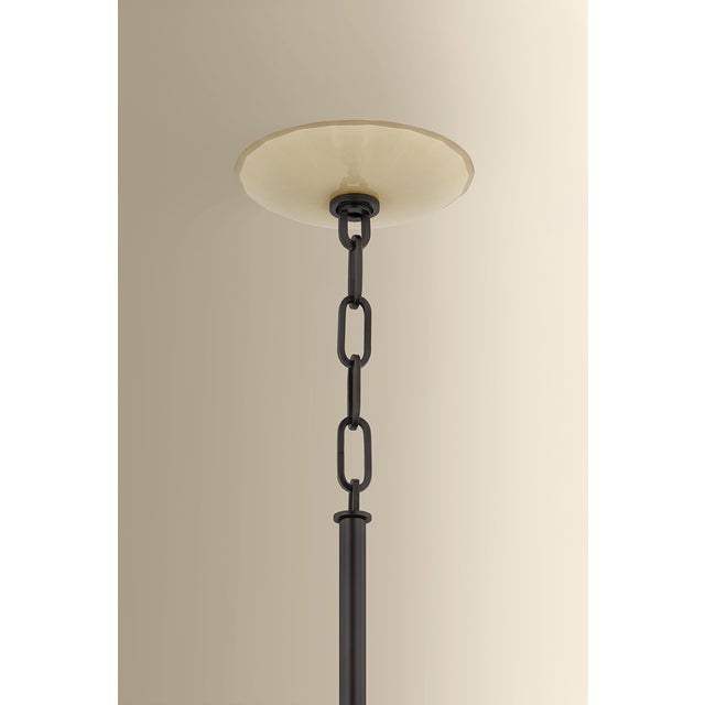 Hudson Valley Lighting Nevins 10 in. 1 Light Pendant in Distressed Bronze Finish For Sale In New York - Image 6 of 8