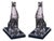 Wildwood Griffin Chrome on Marble Bases Bookends - a Pair For Sale - Image 12 of 12