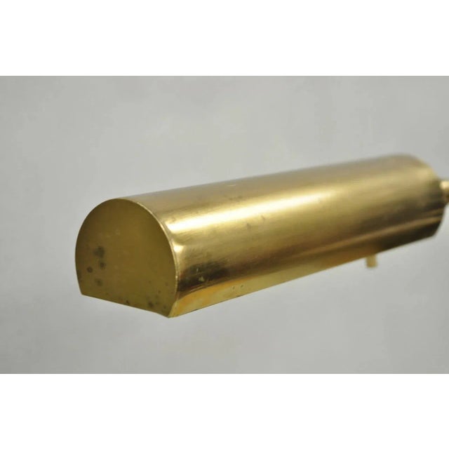 Late 20th Century Late 20th Century Mid Century Modern Koch & Lowy Brass Pharmacy Reading Adjustable Floor Lamp For Sale - Image 5 of 15