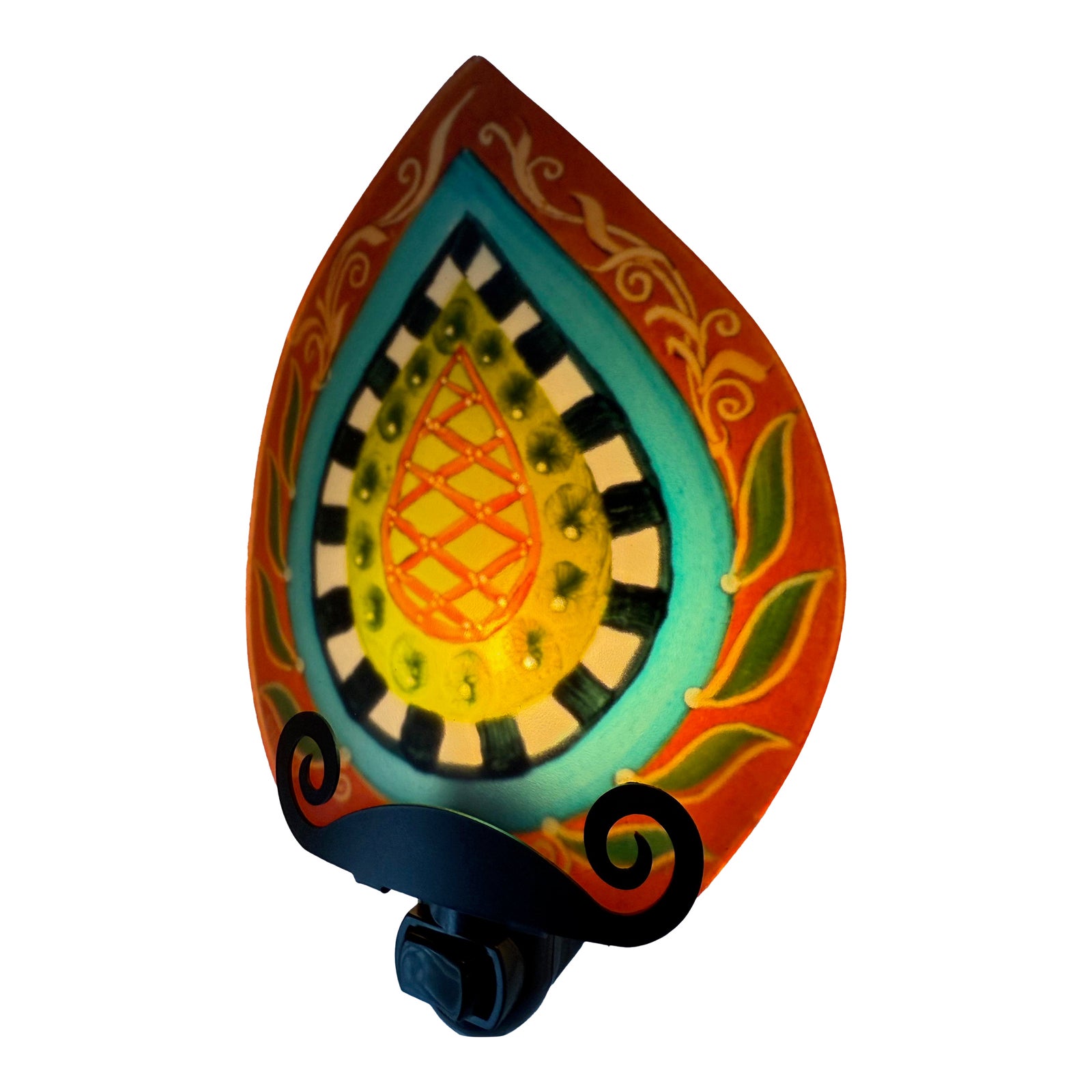 Ulla Darni Signed Night Light | Chairish