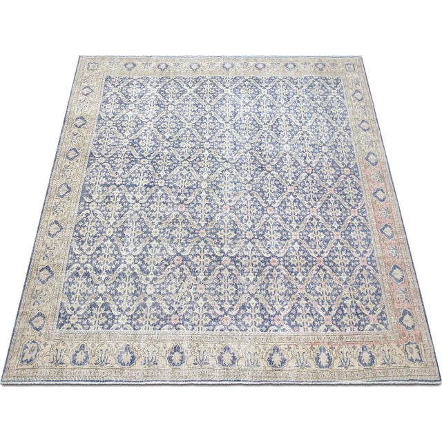 1960s 1960s Turkish Oushak Rug For Sale - Image 5 of 7