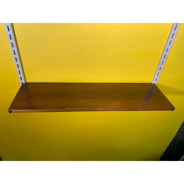 Wood 1960s Kai Kristiansen Rosewood Wall Unit, Mid-Century Scandinavian Shelving System For Sale - Image 7 of 9