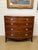 Early 19th Century mahogany bowfront chest of drawers of nice proportions, having a lovely crossbanded figured top above...
