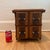 Antique Oak Countertop Sewing Cabinet With Applied Burled Wood Drawer Fronts For Sale - Image 12 of 12
