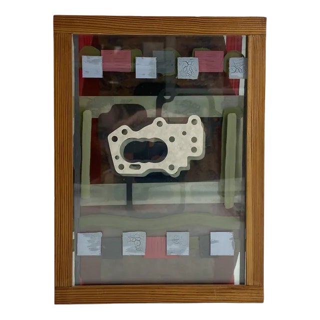 Marcus Sendlinger, Collage #2: Overland Ride Wall Object, 1999, Mixed Media For Sale