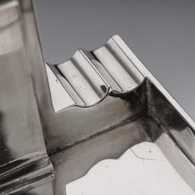 Silver Cigar Ashtray with Match Striker, 1960s For Sale - Image 10 of 13