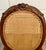 Brown Antique Victorian Carved Wood Hand-Caned Rocking Chair For Sale - Image 8 of 17