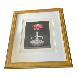 Authentic Gucci Lithograph Fashion Advertisement, Framed