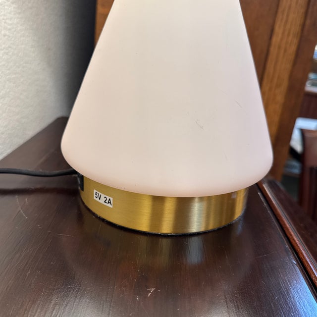 West Elm Metalized Glass Table Lamps - a Pair For Sale - Image 12 of 12