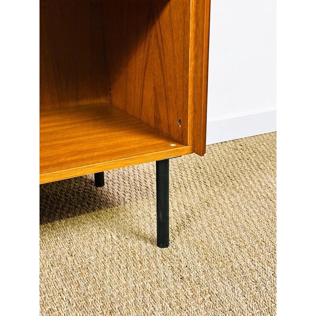 Tall Scandinavian Teak Sideboard, 1960s For Sale - Image 10 of 17