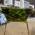 Plastic Brass, Accent Stone and Acrylic Top Accent table For Sale - Image 7 of 7