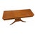 Art Deco Console Table in Burl and Brass, 1980s For Sale - Image 3 of 6