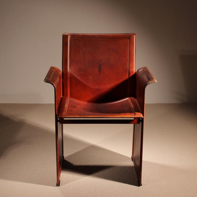 Purple Korium Armchair by Tito Agnoli for Matteo Grassi, Italy, 1980s For Sale - Image 8 of 13