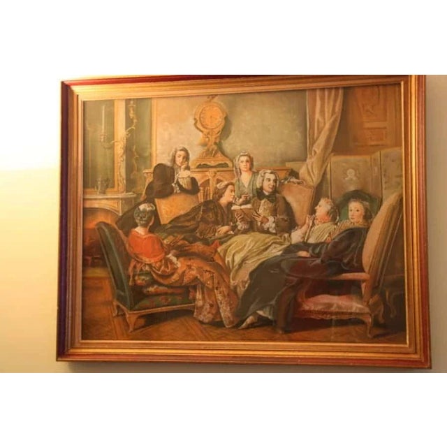 P. Matthijs, Castle Interior, 1954, Framed For Sale - Image 4 of 4