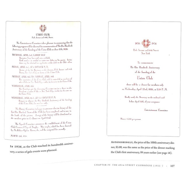 "An Illustrated History of the Union Club of the City of New York 1836-2012" 2012 For Sale - Image 13 of 16