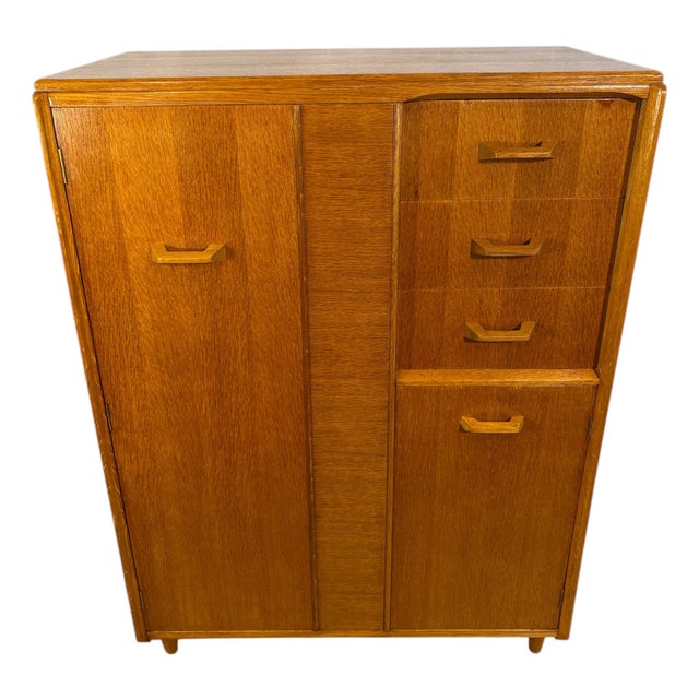 Mid-Century Oak Compactum Gentleman's Wardrobe from G-Plan E. Gomme, 1950-1960 For Sale