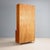 Vintage Bookcase in Larch Veneer and Brass, 1960s For Sale - Image 10 of 11