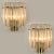 Brass and Glass Wall Light from Hillebrand, Germany, 1960s For Sale - Image 4 of 8