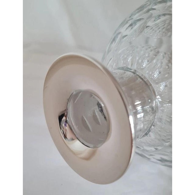 Camelot Silverware Cut Glass Golf Ball Spirit Decanter, 1991 For Sale - Image 9 of 14