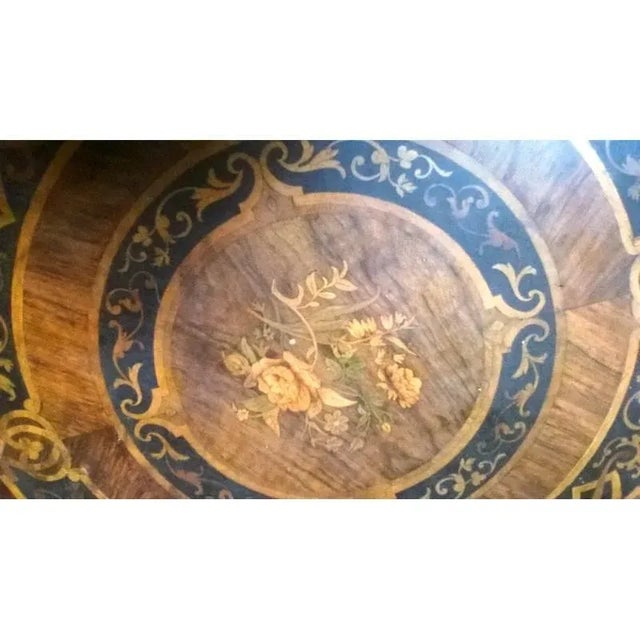 Sorrentino Inlaid Coffee Table, 1800s For Sale - Image 7 of 13