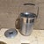 Silver 1960s Italian Vintage Tall Ice Bucket Wine Cooler For Sale - Image 8 of 12