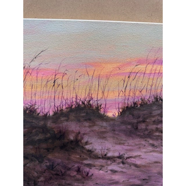 Twilight Dunes by Kathleen Varadi, 2026 Oil on Canvas For Sale - Image 4 of 8