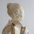 Italian Glazed Terracotta Chinoiserie Monumental Figures on Pedestals For Sale In West Palm - Image 6 of 16