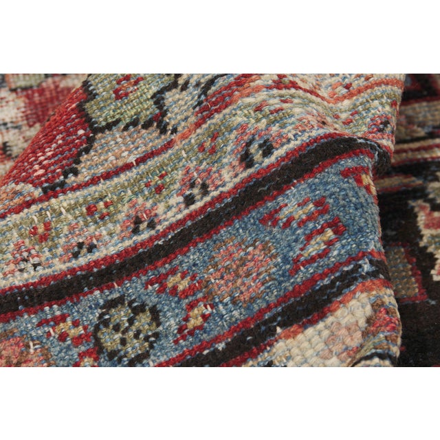 Vintage Persian Mahal Rug, 10'08 X 14'01 For Sale In Dallas - Image 6 of 10
