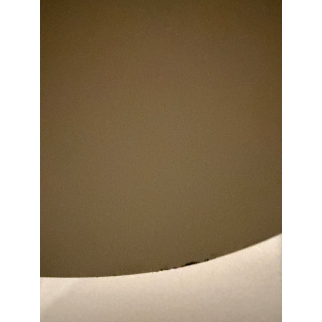 Off-white 1980s Max Blumberg Sculptural Urn Table Lamp in Travertine Finish | Postmodern Memphis Era For Sale - Image 8 of 9