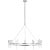 Overture Grande Ring Chandelier in Polished Nickel with Clear Glass Designer: Peter Bristol Fixture Height: 36.75" Min....