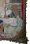 Ca.1880 antique needlepoint tapestry pillow 21'' X 18. " Features needlework. Handmade.