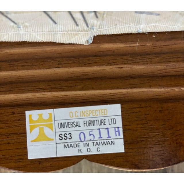 Vintage Universal Furniture Queen Anne Style Dining Chairs - Set of 5 For Sale - Image 11 of 13