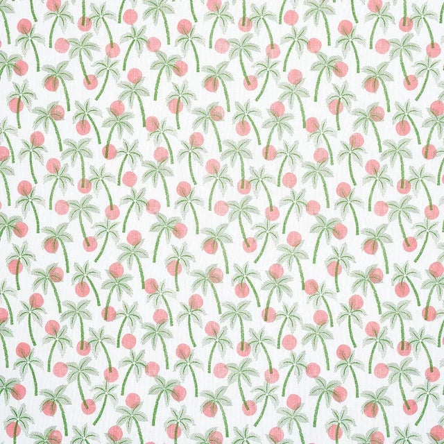 2020s Schumacher Clarabella Palm Indoor/Outdoor Fabric in Tropical For Sale - Image 5 of 5