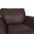 A399 Lounge Chair in Dark Brown Leather from Natuzzi Editions For Sale - Image 4 of 14
