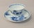 Circa 1750 Chinese Nanking Cargo Blue & White Porcelain Tea Cup & Saucer – Christie's 1986 – Collector's Find For Sale - Image 9 of 10