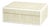 Atelier Natural Fiber Raffia Box w/ Leather Trim -13" x 10" x 5" For Sale