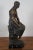 Late 19th Century Antique Auguste Moreau French Bronze Seated Young Woman Sculpture For Sale - Image 5 of 13