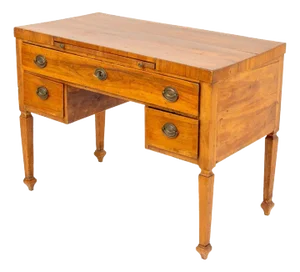 Italian Walnut Dressing Table, 19th C.