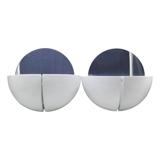 Spicchio Wall Lamps by Danilo & Corrado Aroldi for Stilnovo, Italy 1970s Set of 2 For Sale