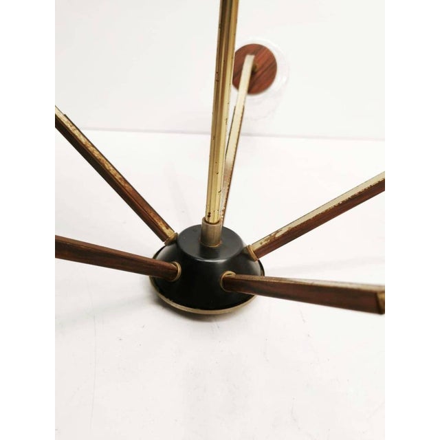 Large Mid-Century Pendant Lamp, 1960s For Sale - Image 4 of 10